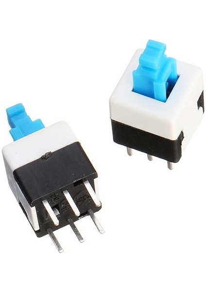 6 Pin On/off Kilitli Buton 7X7MM