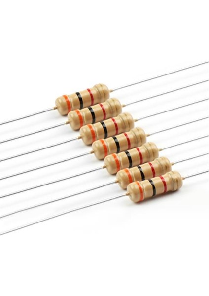 3.9r - 3.9 Ohm 1/4W Karbon Direnç - 10 Adet