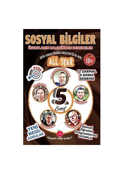 Yayınları Newton Yayınları 5. Sınıf All Star Sosyal Bilgiler Denemeler fiyatları