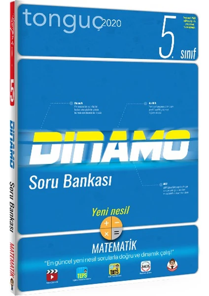 Tonguç Akademi Yayınları Tonguç Akademi 5. Sınıf Matematik Dinamo Soru Bankası