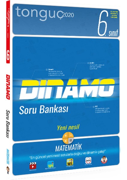 Yayınları Tonguç Akademi 6. Sınıf Dinamo Matematik Soru Bankası