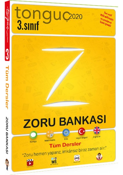 Yayınları Tonguç Akademi 3. Sınıf Tüm Dersler Zoru Bankası