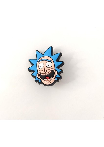 Rick And Morty Terlik Ayakkabı Süsü Silikon Kız Erkek Aksesuar 1 Adet Hediye