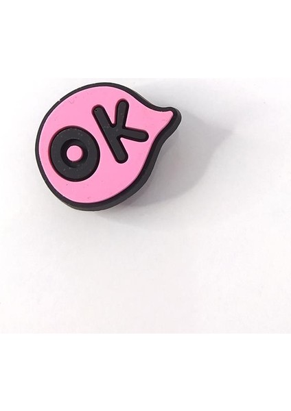 Terlik Ayakkabı Süsü Silikon Kız Erkek Aksesuar 1 Adet Hediye