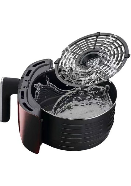 216MM Yui / Xiaomi / Philips / Kumtel Uyumlu Air Fryer Aksesuarları Ayırıcı - Siyah (Yurt Dışından)