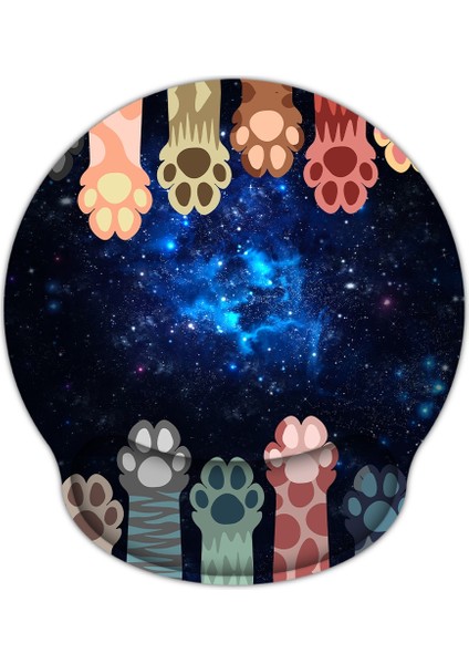 Desenli Çevre Koruma Mouse Pad - Çok Renkli (Yurt Dışından)