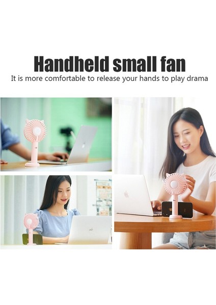 Masaüstü USB Şarjlı Soğutma Fanı - Pembe (Yurt Dışından) fiyatları