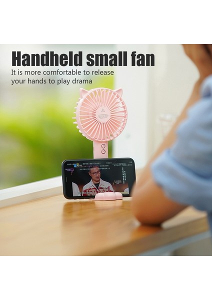 Masaüstü USB Şarjlı Soğutma Fanı - Pembe (Yurt Dışından) indirimleri