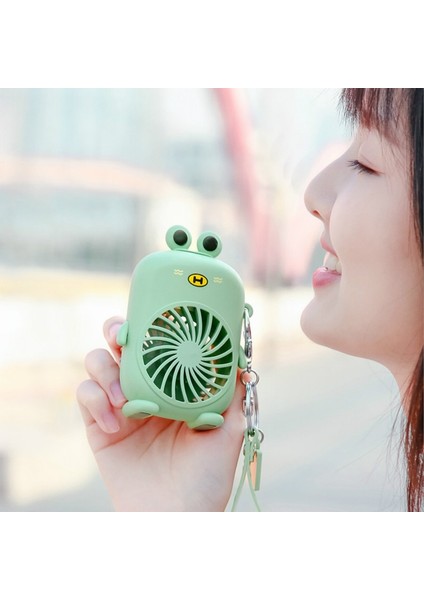 Çok Fonksiyonlu USB Şarjlı Fan - Yeşil (Yurt Dışından) fiyatları