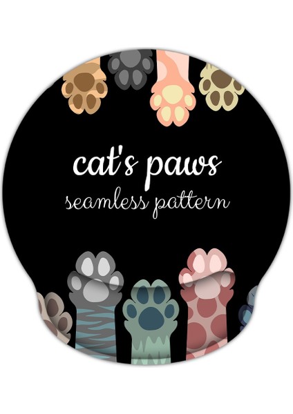 Desenli Çevre Koruma Mouse Pad - Çok Renkli (Yurt Dışından)