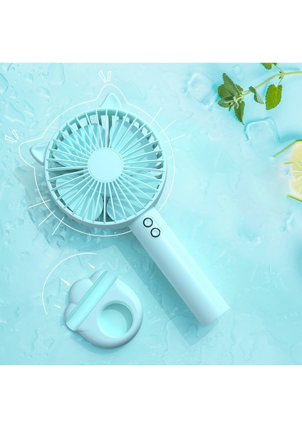 Masaüstü USB Şarjlı Soğutma Fanı - Mavi (Yurt Dışından) fiyatları
