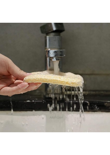 4 Adet Sabun Kaldırma Pedi - Sarı (Yurt Dışından) fiyatları