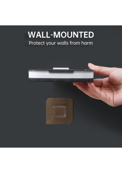 Duvara Monte Sabunluk - Gri (Yurt Dışından) modelleri