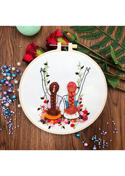 Punch Poke Iğne Nakış Kiti - Çok Renkli (Yurt Dışından)