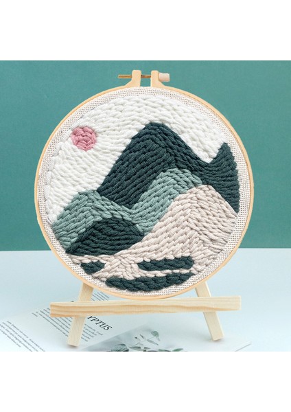 Punch Poke Iğne Nakış Kiti - Çok Renkli (Yurt Dışından)