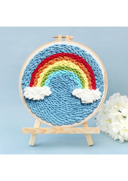 Punch Poke Iğne Nakış Kiti - Çok Renkli (Yurt Dışından)