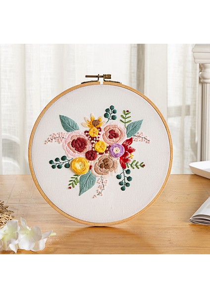 Punch Poke Iğne Nakış Kiti - Çok Renkli (Yurt Dışından)