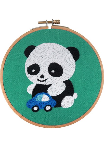 Punch Poke Iğne Nakış Kiti - Çok Renkli (Yurt Dışından)