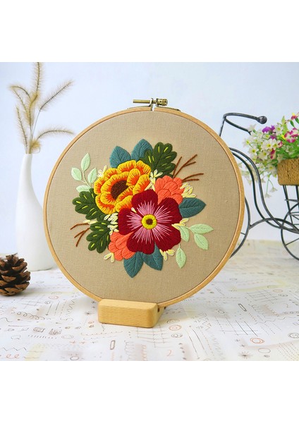 Punch Poke Iğne Nakış Kiti - Çok Renkli (Yurt Dışından)