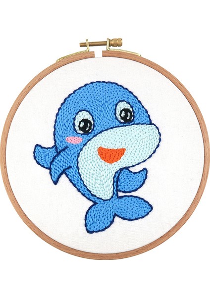 Punch Poke Iğne Nakış Kiti - Çok Renkli (Yurt Dışından)