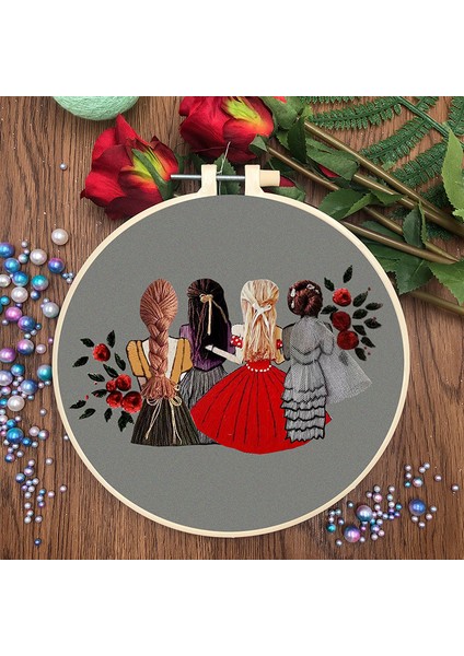 Punch Poke Iğne Nakış Kiti - Çok Renkli (Yurt Dışından)