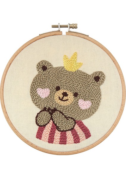 Punch Poke Iğne Nakış Kiti - Çok Renkli (Yurt Dışından)