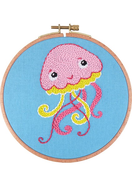 Punch Poke Iğne Nakış Kiti - Çok Renkli (Yurt Dışından)