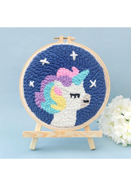 Punch Poke Iğne Nakış Kiti - Çok Renkli (Yurt Dışından)