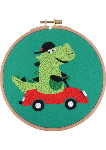 Punch Poke Iğne Nakış Kiti - Çok Renkli (Yurt Dışından)