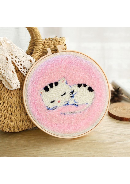 Punch Poke Iğne Nakış Kiti - Çok Renkli (Yurt Dışından)