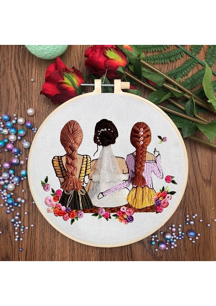Punch Poke Iğne Nakış Kiti - Çok Renkli (Yurt Dışından)
