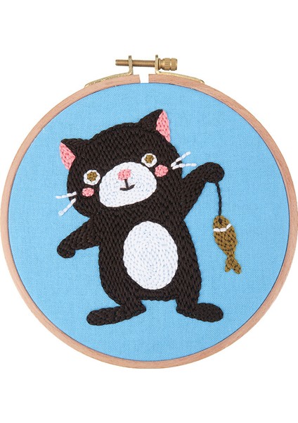 Punch Poke Iğne Nakış Kiti - Çok Renkli (Yurt Dışından)