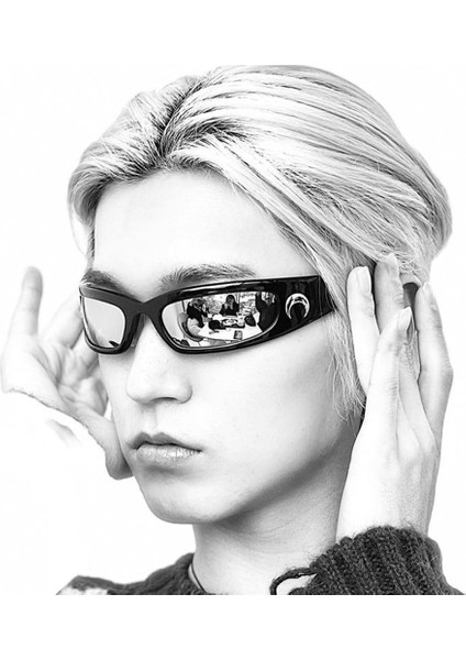 Dikdörtgen Küçük Çerçeve Güneş Gözlüğü - Siyah (Yurt Dışından) indirimleri