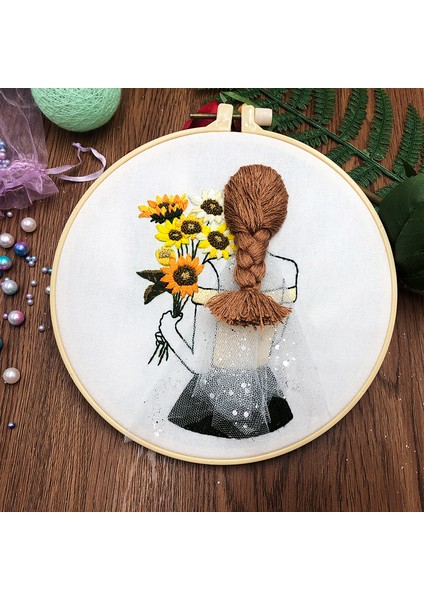 Punch Poke Iğne Nakış Kiti - Çok Renkli (Yurt Dışından)