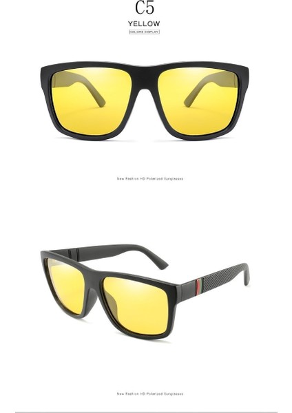 Polarize Güneş Gözlüğü - Sarı (Yurt Dışından) fiyatları