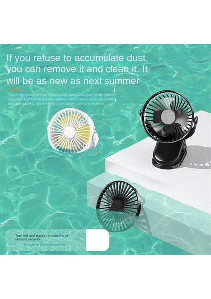 1200 Mah Plastik El Fan, Öğrenci Yurtta Taşınabilir Rüzgar Boyutlu Fan Için Basit ve Sessiz (Yurt Dışından) fırsatları