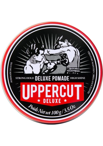 Uppercut Deluxe Hair Pomade 100gr - Güçlü Tutuş, Orta/Yüksek Parlaklık