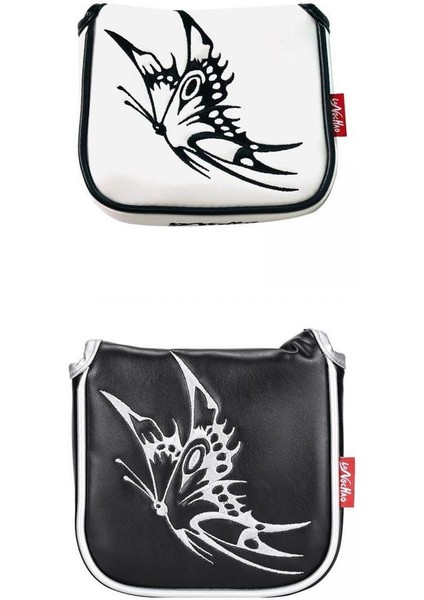 2 Pack Universal Golf Mallet Putter Kapakları Kapak Kapatma