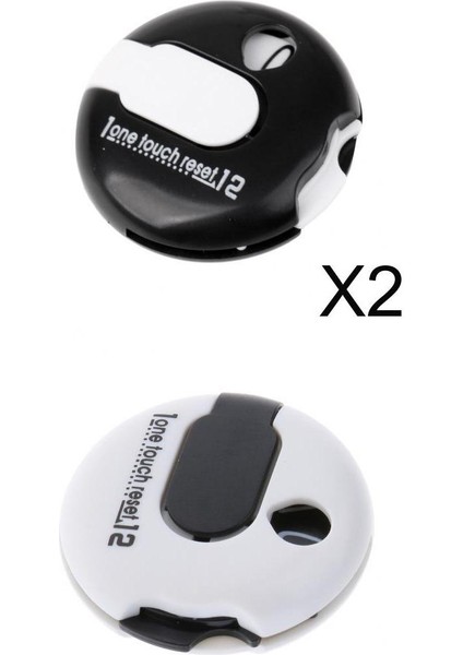 Chulisia 3pcs Mini Golf Skoru Skoru Skorer Skoru Alet Klibi Eldiven Veya