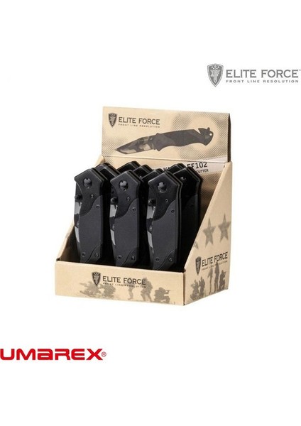 Elite Force EF102 Çakı - 10 Adet, Standlı