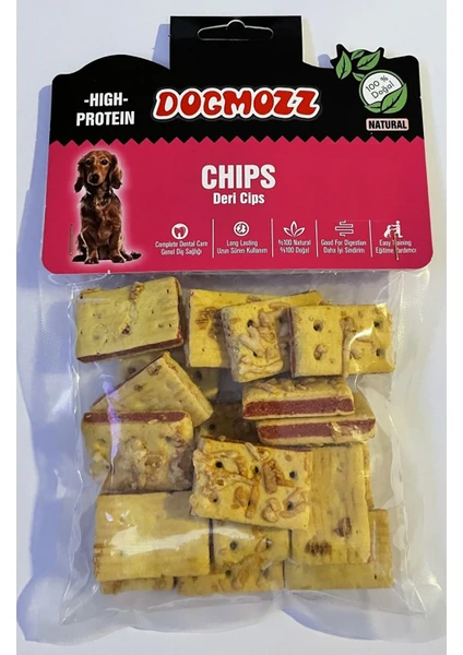 Dogmozz Cheddar Peynirli Kare Köpek Ödül Bisküvisi 150 gr