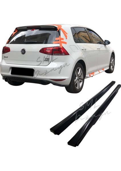 Volkswagen Golf 7.5 Aero Yan Marşpiyel (Plastik)