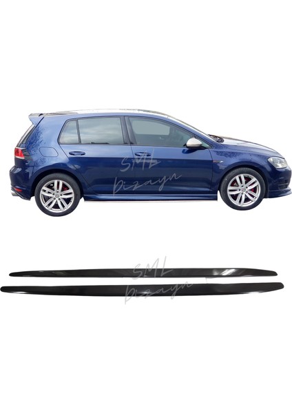 Volkswagen Golf 7 Aero Marşpiyel Altı Lip Bıçak (Plastik)