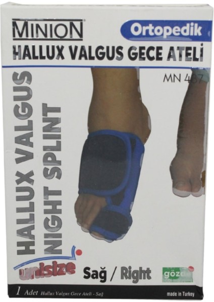 Std.Hallux Vlgs Gece Ateli Sag Mn487