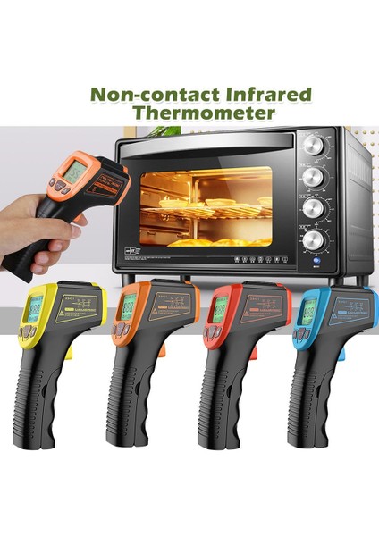 Demon Knight01 Kızılötesi Termometre Temassız Dijital Lazer Sıcaklık Ölçümü (Yurt Dışından) indirimleri