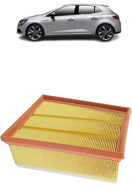 Renault Megane 4 4Plus Karbon Filtre Bakım Seti 1.5 Dci Evolution Yağlı 2015 Sonrası KİT1120H