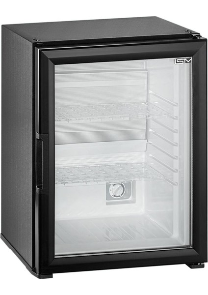 Ism Siyah Cam Kapılı Minibar Mini Buzdolabı Otel Tipi SM-40G