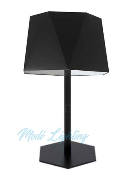 Siyah Altıgen Masa Lambası MOD-AV-4451-1BSY