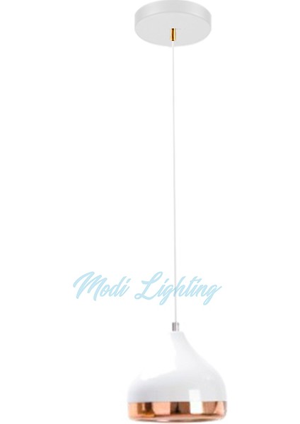 Tekli Beyaz Damla Sarkıt Avize MOD-AV-4481-1BB