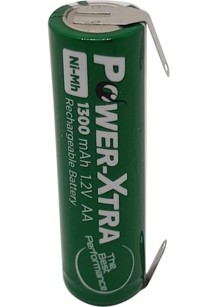 1.2 V 1300 Mah Aa  Şarjlı Traş Makinası Pili Puntalı Kalın Kalem Pil